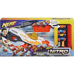Hasbro Nerf Nitro Doubleclutch Inferno Εκτοξευτής για 5+ Ετών