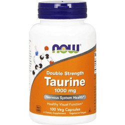 Now Foods Taurine 1000mg 100 Κάψουλες