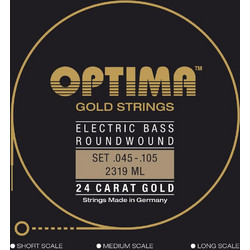 Optima 2319ML Σετ 4 Χορδές Ηλεκτρικού Μπάσου 45-105" Medium Tension