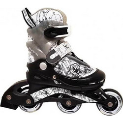 Αθλοπαιδιά Inline Αυξομειούμενα Rollers Παιδικά Γκρι 2.1084