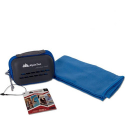 AlpinPro AlpinTec Πετσέτα Microfiber Μπλε 30x50cm