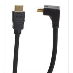 Sinox Καλώδιο HDMI Angled 90 HDMI Male to HDMI Male 5m Black