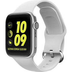 Tech-Protect Gearband Λουράκι Σιλικόνης White (Apple Watch 42 / 44 / 45mm)