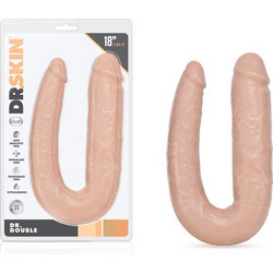 Blush Dr. Skin Dr. Διπλό Dildo 46cm Vanilla