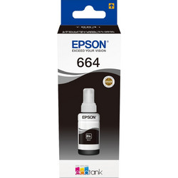 Epson 664 Black Μελάνι Εκτυπωτή Inkjet