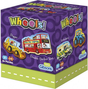 Παιδικό Puzzle Gibsons Wheels 16 Κομμάτια