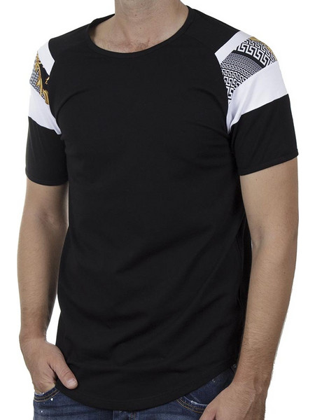 Κοντομάνικο Fashion T-Shirt FREE WAVE 21114 SS20 Μαύρο
