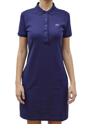 Lacoste Mini Καλοκαιρινό Καθημερινό Φόρεμα Navy Μπλε EF8470