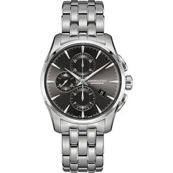 Hamilton Jazzmaster Ανδρικό Ρολόι Χρονογράφος Αυτόματο με Ασημί Μεταλλικό Μπρασελέ H32586181