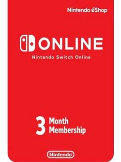 Nintendo Switch 3 Month Online Membership
