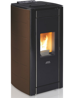Artel 98 Elite Hermetic 10C Rust Σόμπα Pellet Αερόθερμη 10kW