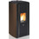 Artel 98 Elite Hermetic 10C Rust Σόμπα Pellet Αερόθερμη 10kW