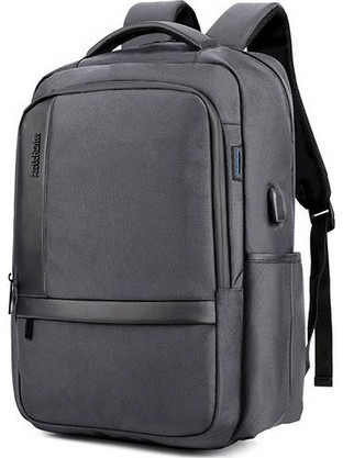 Arctic Hunter B00120C Αδιάβροχο Backpack Laptop 15.6" Grey