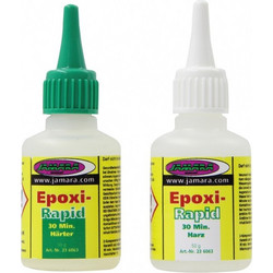 JAMARA εποξική κόλλα 2 συστατικών Epoxi-Rapid 30min 236063, 100γρ