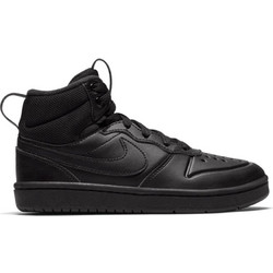 Nike Court Borough MID 2 Παιδικά Sneakers Μποτάκια Μαύρα BQ5440-001