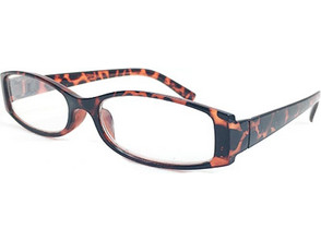 Lifetime Vision Unisex Γυαλιά Πρεσβυωπίας Διαβάσματος με Λεπτό Τετράγωνο Καφέ σκελετό Ταρταρούγα και βαθμό +1.00 - Lifetime Vision