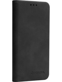 Θήκη κινητού μαγνητική Forcell Silk Case μαύρη για iPhone X