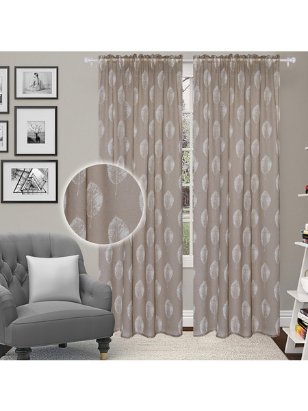 Vasilas Home Κουρτίνα με Τρέσα 140x270 G009-2