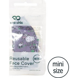 Eco Chic Mini Face Cover Grey Sheep M83 1τμχ