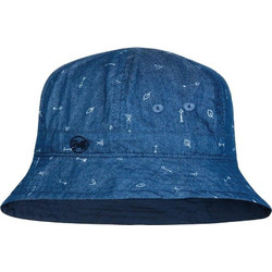 Buff Bucket Hat Kids Arrows Denim