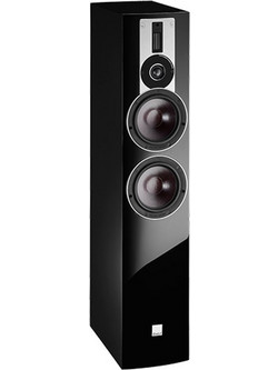 Dali Rubicon 6 Ζεύγος Ηχείων Hi-Fi Δαπέδου 200W 2 Δρόμων Gloss Black