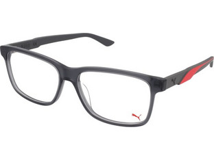 Puma PU0341O 004 Ανδρικός Σκελετός Γυαλιών Οράσεως Κοκάλινος Γκρι