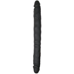 EasyToys Ended Διπλό Dildo 30cm Μαύρο