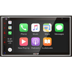 Gear GR-AV55BT Ηχοσύστημα Αυτοκινήτου με Οθόνη Αφής 6.9" 2DIN USB Bluetooth & GPS