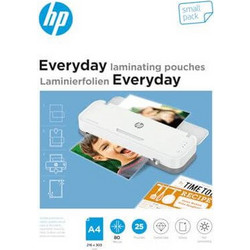 Φύλλα πλαστικοποίησης HP Everyday (9153) για Α4 - 80 mic - 25 τμχ 9153