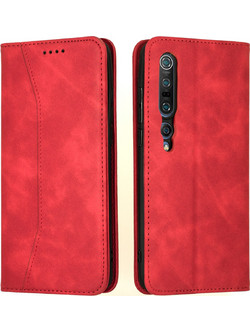 Bodycell Pu Leather Book Case Red (Xiaomi Mi 10/Mi 10 Pro)