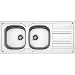 Soncera Excel Estia 720CM2000 Νεροχύτης Σατινέ 116x50cm
