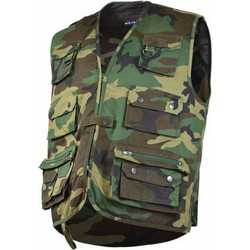 Mil-Tec Hunting and Fishing Vest - Woodland