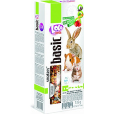 Lolo Pets Basic Smakers Mix with Fruits, Vegetables & Carob 135gr
