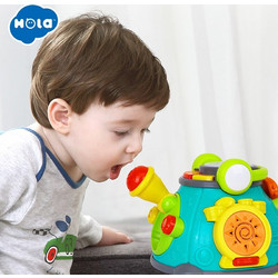 Hola Karaoke Baby Music Activity Cube Play Center 12+ Μηνών
