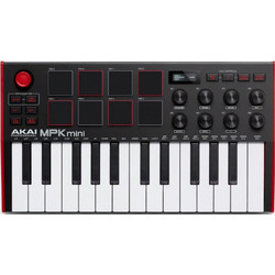 Akai MPK Mini MK3 Black Red