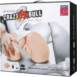 Crazy Bull With Bullet Πρωκτικό Αυνανιστήρι με Δόνηση Flesh