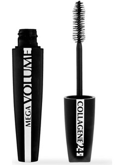L'Oreal Paris Mega Volume Collagene 24h Black Mascara για Όγκο 9ml