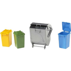Bruder Garbage Can Set BR002607