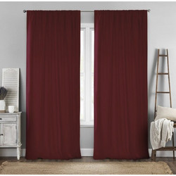Lino Home Κουρτίνα με Τρέσα 300x280 Renas 197 Bordo