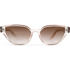Snob SN115 C06 Γυναικεία Γυαλιά Ηλίου Cat Eye Κοκάλινα Διαφανή με Καφέ Καθρέπτη Φακό