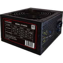 Supercase Ultra Force FP-600W Τροφοδοτικό Υπολογιστή ATX 80 PLUS