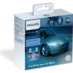 Philips H7 Ultinon Essential LED 12/24V 20W 2τμχ