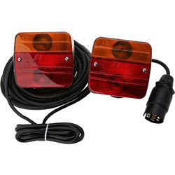 Berger & Schrter Trailer Lighting 3 Chambers With Magnetic Holder (20125)