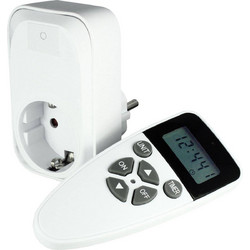 Ecosavers Remote Control Timer Switch Διακόπτης Πρίζας με τηλεχειριστήριο & χρονοδιακόπτη