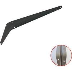 Γωνία στήριξης ραφιού Eco 150x200mm μαύρη