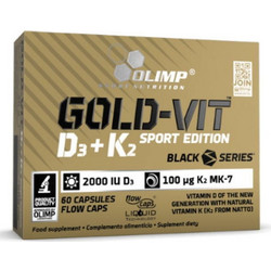 Olimp Gold Vit D3 + K2 Sport Edition 60 Κάψουλες