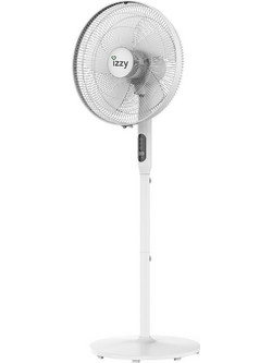 Izzy IZ-9007 223432 Ανεμιστήρας Δαπέδου Ορθοστάτης 40cm 70W με Tηλεχειριστήριο