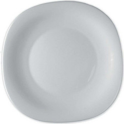 Bormioli Rocco Πιάτο Φρούτου Πορσελάνης Τετράγωνο Parma 20x20cm BR01516500