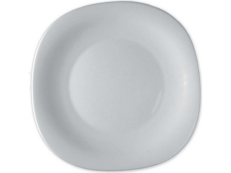 Bormioli Rocco Πιάτο Φρούτου Πορσελάνης Τετράγωνο Parma 20x20cm BR01516500