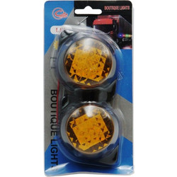Φώτα LED Όγκου Φορτηγών 2τμχ 12-24V 5W IP66 Πορτοκαλί 1830-29 OEM